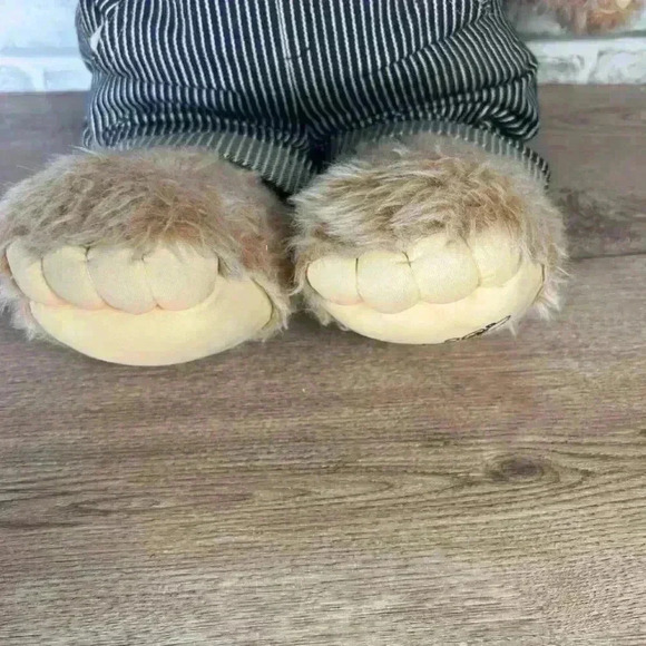 Vintage Xavier Roberts Furskins Dudley Furskin Plush Teddy Bear 1985 Overall - Picture 4 of 11